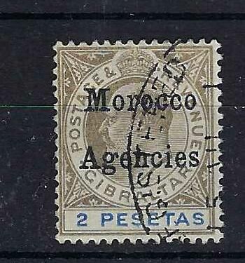 Image of Morocco Agencies SG 23 FU British Commonwealth Stamp